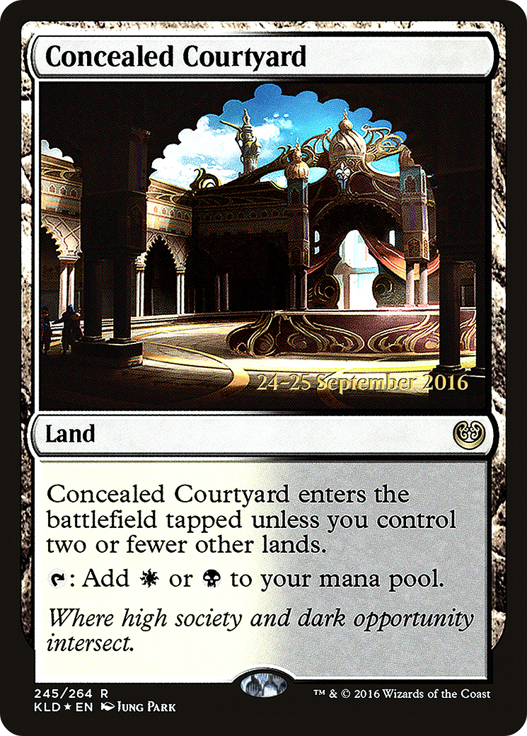 Concealed Courtyard [Kaladesh Prerelease Promos] - The Mythic Store | 24h Order Processing