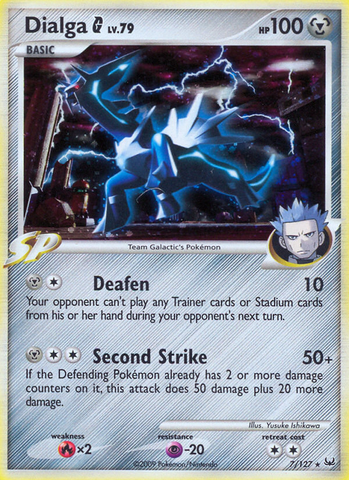 Dialga G (7/127) [Platinum: Base Set] - The Mythic Store | 24h Order Processing