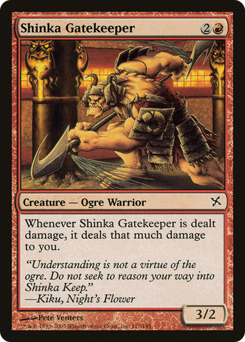 Shinka Gatekeeper [Betrayers of Kamigawa] - The Mythic Store | 24h Order Processing