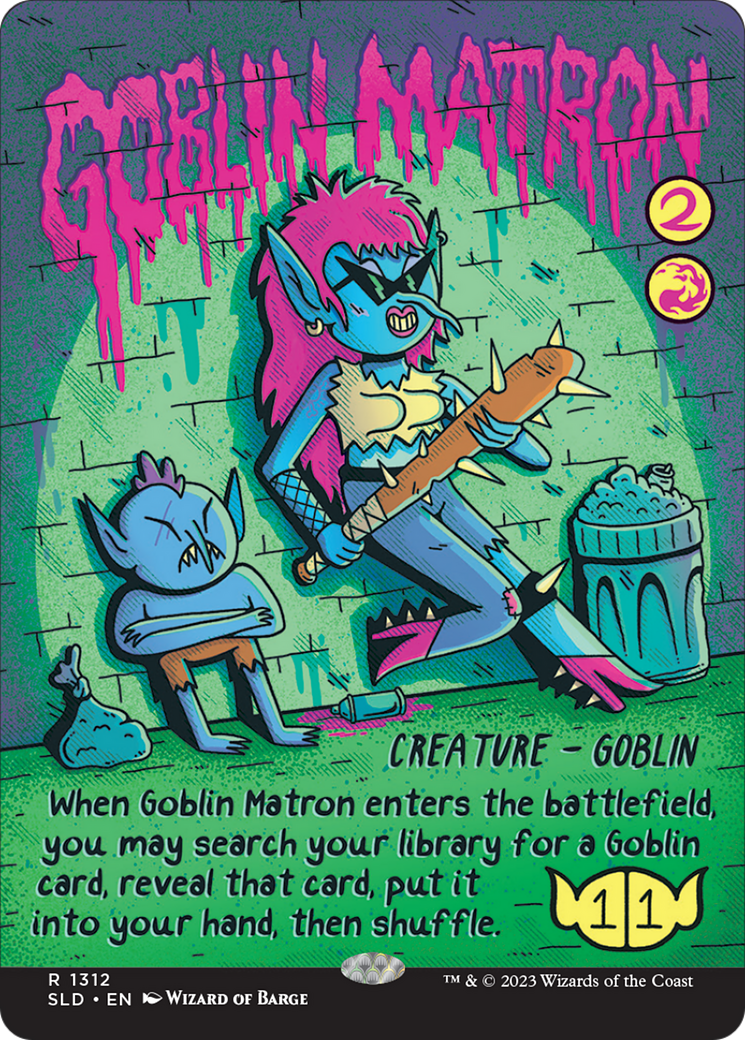 Goblin Matron (Rainbow Foil) [Secret Lair Drop Series] - The Mythic Store | 24h Order Processing