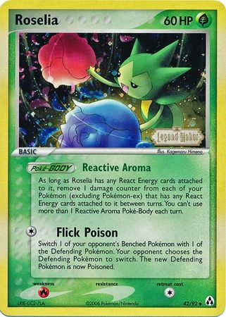 Roselia (42/92) (Stamped) [EX: Legend Maker] - The Mythic Store | 24h Order Processing