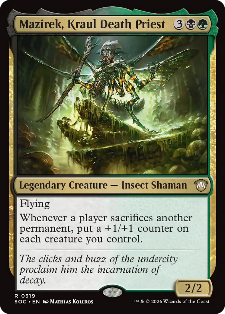 Mazirek, Kraul Death Priest [Secrets of Strixhaven Commander] - The Mythic Store | 24h Order Processing