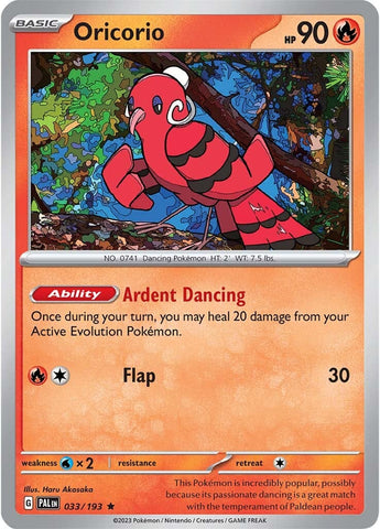 Oricorio (033/193) [Scarlet & Violet: Paldea Evolved] - The Mythic Store | 24h Order Processing