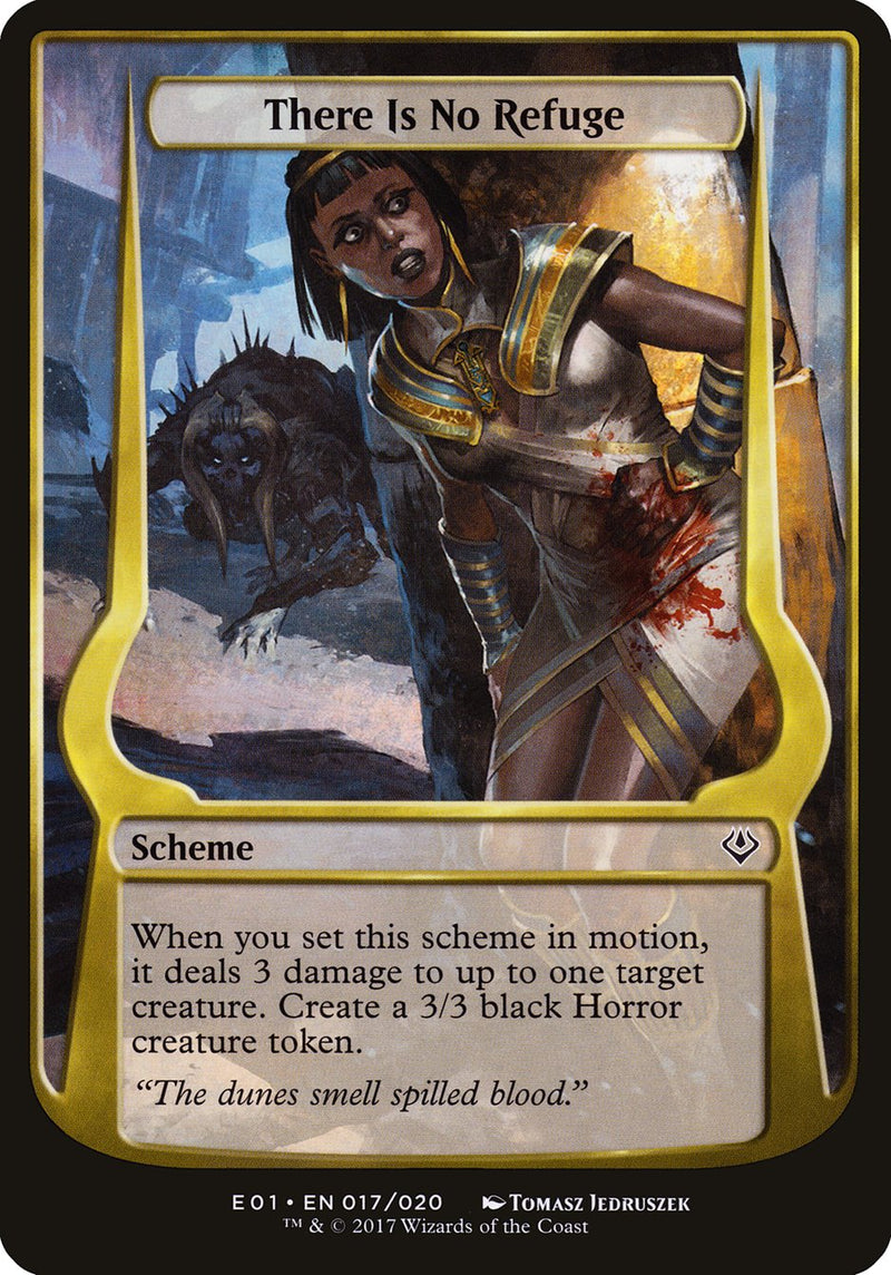 There Is No Refuge (Schemes) [Archenemy: Nicol Bolas Schemes] - The Mythic Store | 24h Order Processing