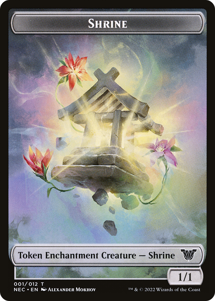 Shrine Token [Kamigawa: Neon Dynasty Commander Tokens] - The Mythic Store | 24h Order Processing