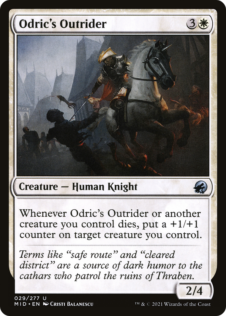 Odric's Outrider [Innistrad: Midnight Hunt] - The Mythic Store | 24h Order Processing