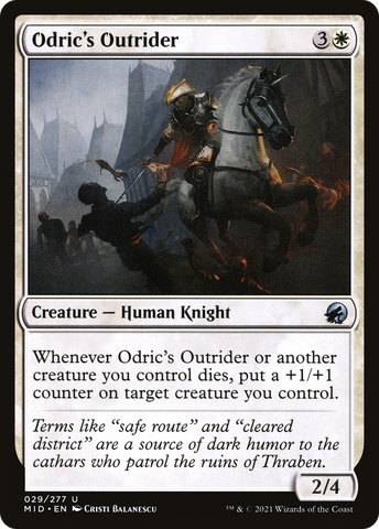 Odric's Outrider [Innistrad: Midnight Hunt] - The Mythic Store | 24h Order Processing
