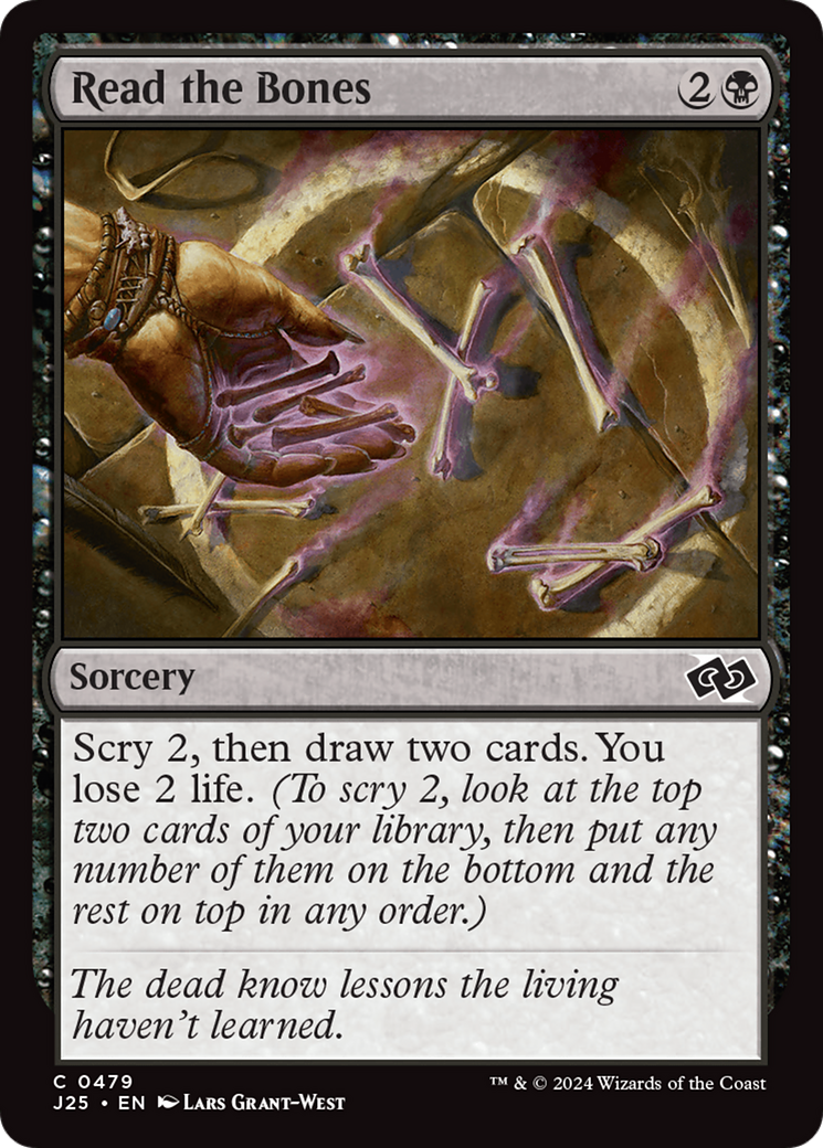 Read the Bones [Foundations Jumpstart] - The Mythic Store | 24h Order Processing