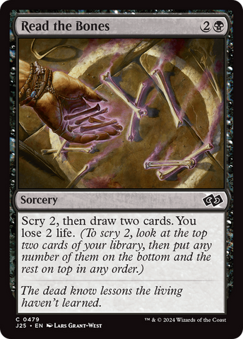 Read the Bones [Foundations Jumpstart] - The Mythic Store | 24h Order Processing