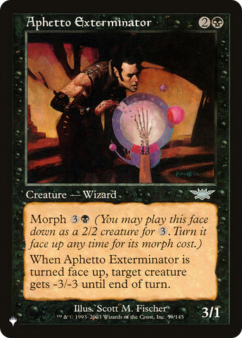 Aphetto Exterminator [The List] - The Mythic Store | 24h Order Processing
