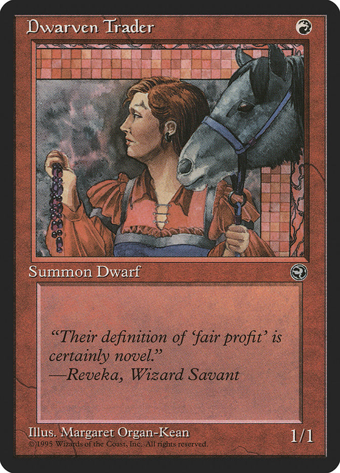 Dwarven Trader (Reveka Flavor Text) [Homelands] - The Mythic Store | 24h Order Processing