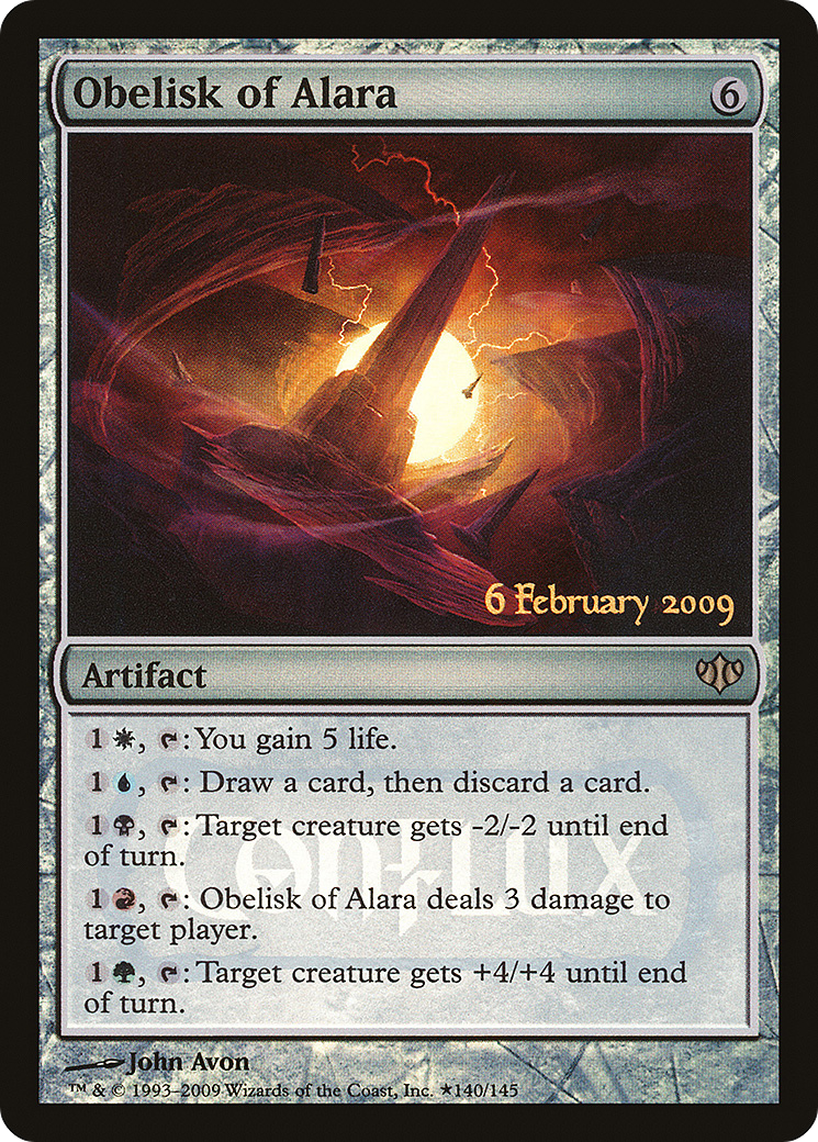 Obelisk of Alara (Launch) [Conflux Promos] - The Mythic Store | 24h Order Processing