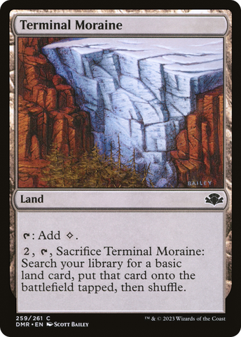 Terminal Moraine [Dominaria Remastered] - The Mythic Store | 24h Order Processing