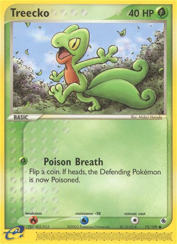 Treecko (75/109) [EX: Ruby & Sapphire] - The Mythic Store | 24h Order Processing