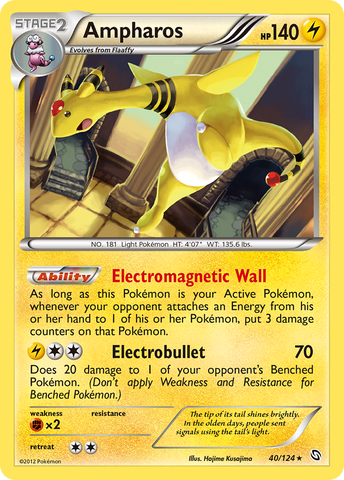 Ampharos (40/124) [Black & White: Dragons Exalted] - The Mythic Store | 24h Order Processing