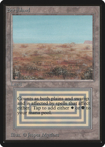Scrubland [Beta Edition] - The Mythic Store | 24h Order Processing