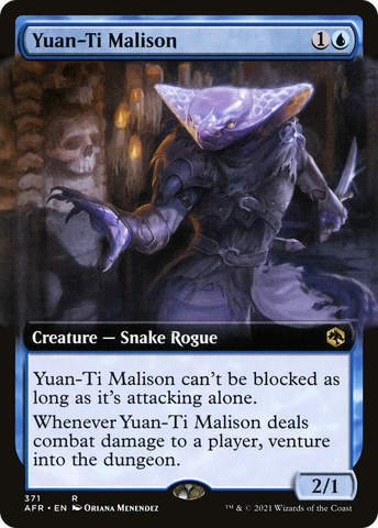 Yuan-Ti Malison (Extended Art) [Dungeons & Dragons: Adventures in the Forgotten Realms] - The Mythic Store | 24h Order Processing