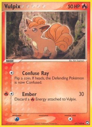 Vulpix (69/108) [EX: Power Keepers] - The Mythic Store | 24h Order Processing