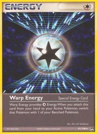 Warp Energy (91/108) (Stamped) [EX: Power Keepers] - The Mythic Store | 24h Order Processing
