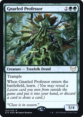 Gnarled Professor [Strixhaven: School of Mages Prerelease Promos] - The Mythic Store | 24h Order Processing