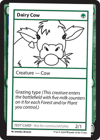 Dairy Cow [Mystery Booster 2 Playtest Cards] - The Mythic Store | 24h Order Processing