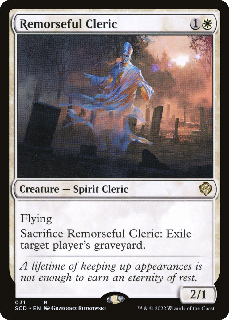 Remorseful Cleric [Starter Commander Decks] - The Mythic Store | 24h Order Processing