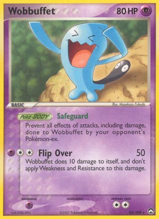 Wobbuffet (24/108) (Stamped) [EX: Power Keepers] - The Mythic Store | 24h Order Processing