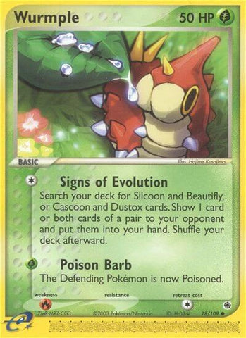 Wurmple (78/109) [EX: Ruby & Sapphire] - The Mythic Store | 24h Order Processing