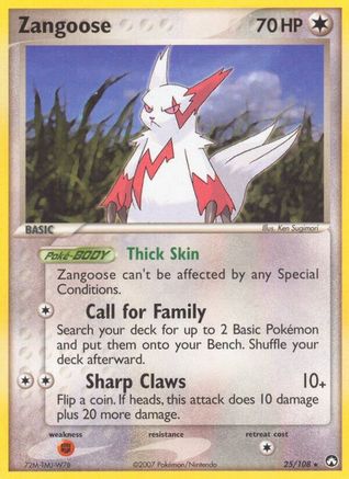 Zangoose (25/108) [EX: Power Keepers] - The Mythic Store | 24h Order Processing