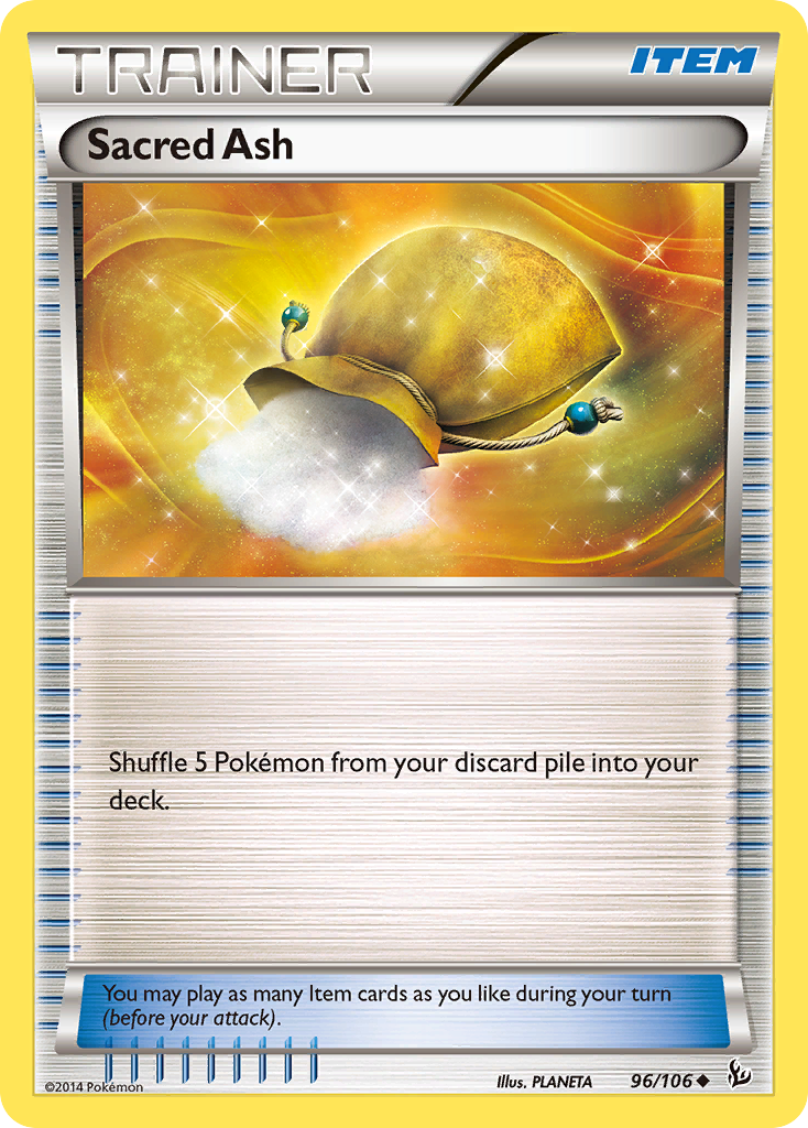 Sacred Ash (96/106) [XY: Flashfire] - The Mythic Store | 24h Order Processing