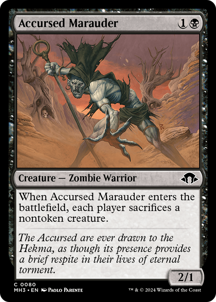 Accursed Marauder [Modern Horizons 3] - The Mythic Store | 24h Order Processing