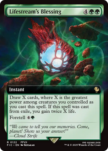 Lifestream's Blessing (Extended Art) [FINAL FANTASY Commander] - The Mythic Store | 24h Order Processing