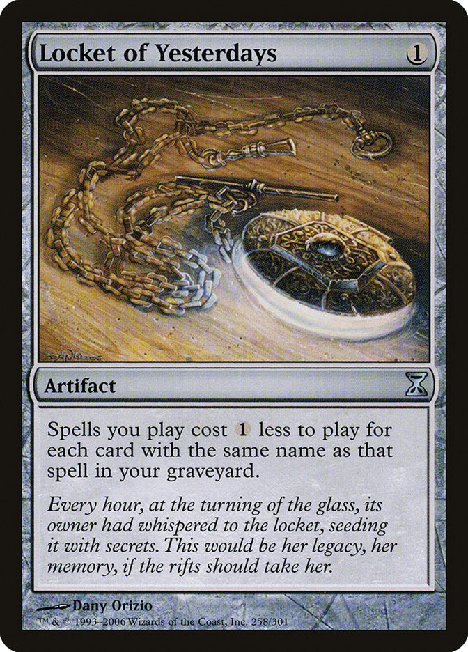 Locket of Yesterdays [Time Spiral] - The Mythic Store | 24h Order Processing