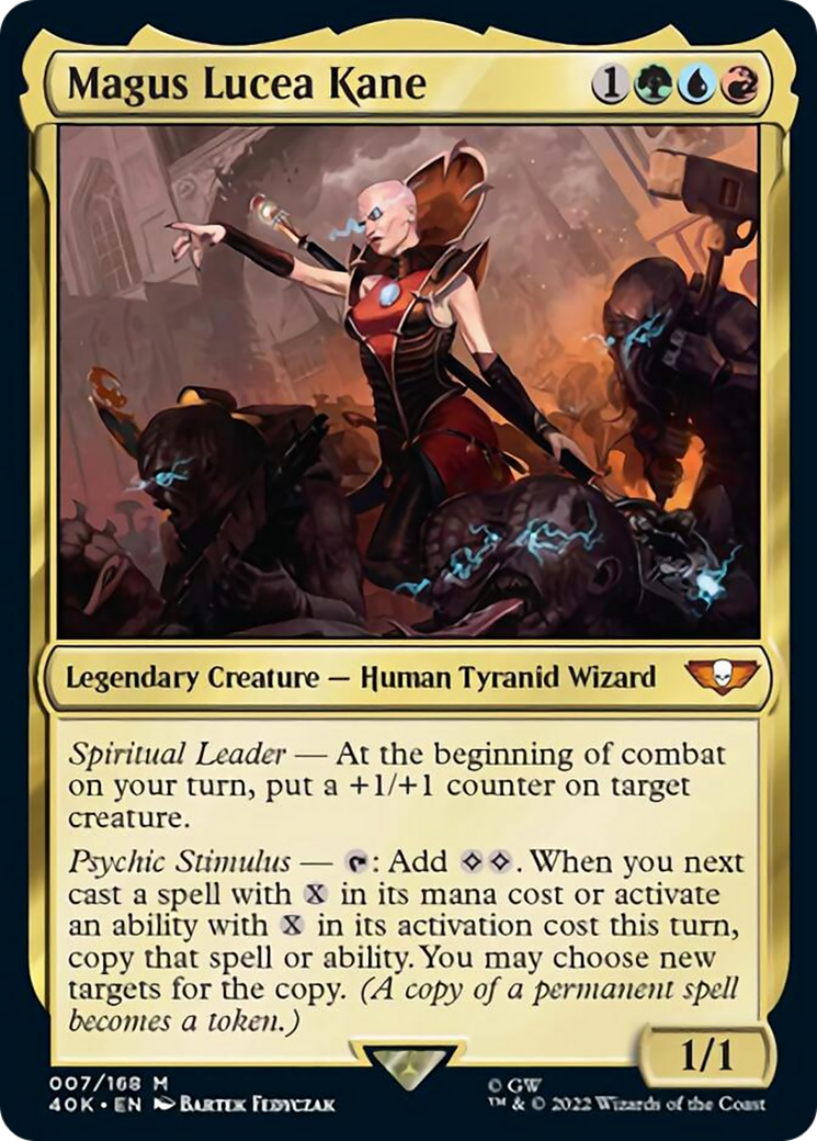 Magus Lucea Kane (Surge Foil) [Warhammer 40,000] - The Mythic Store | 24h Order Processing