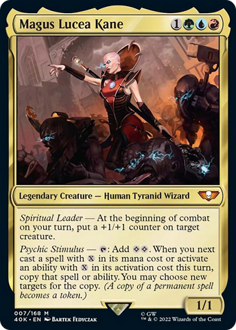 Magus Lucea Kane (Surge Foil) [Warhammer 40,000] - The Mythic Store | 24h Order Processing