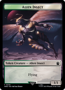 Fish // Alien Insect Double-Sided Token [Doctor Who Tokens] - The Mythic Store | 24h Order Processing