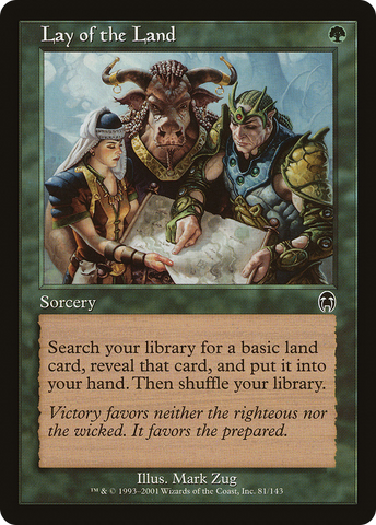 Lay of the Land [Apocalypse] - The Mythic Store | 24h Order Processing