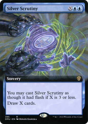 Silver Scrutiny (Extended Art) [Dominaria United] - The Mythic Store | 24h Order Processing