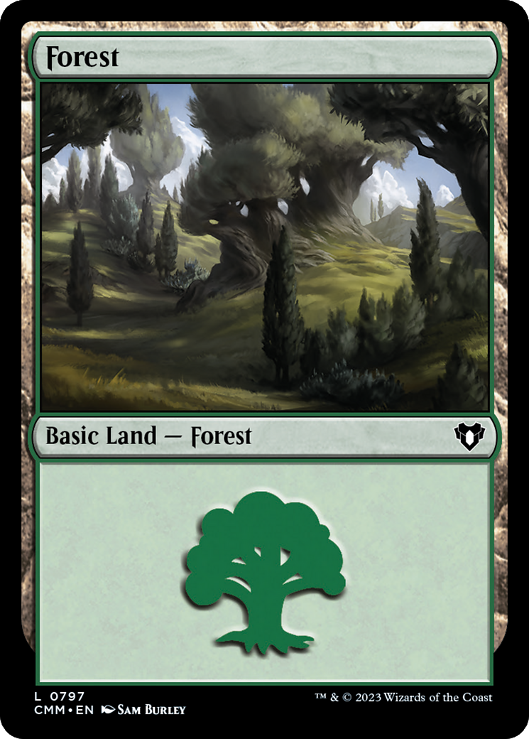 Forest (797) [Commander Masters] - The Mythic Store | 24h Order Processing