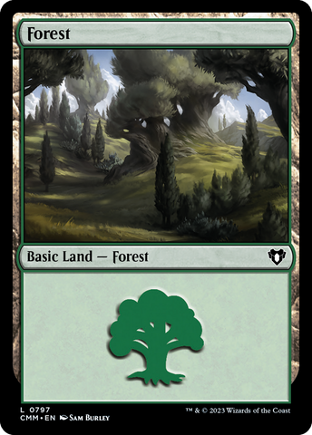 Forest (797) [Commander Masters] - The Mythic Store | 24h Order Processing