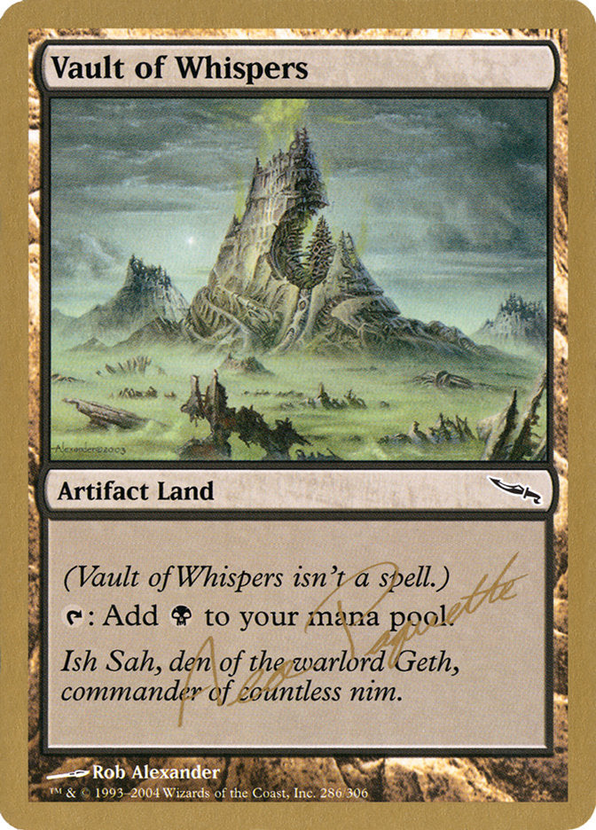 Vault of Whispers (Aeo Paquette) [World Championship Decks 2004] - The Mythic Store | 24h Order Processing