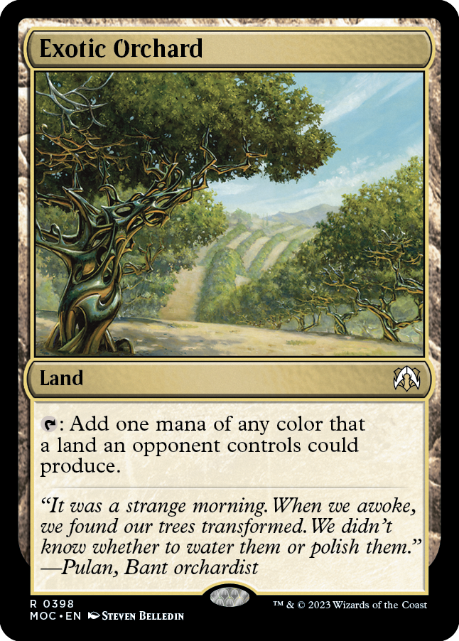 Exotic Orchard [March of the Machine Commander] - The Mythic Store | 24h Order Processing