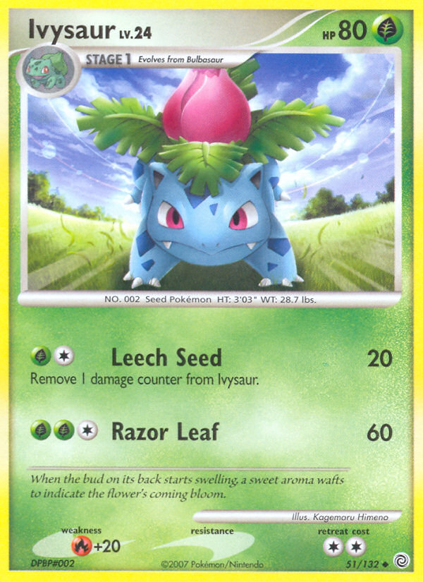 Ivysaur (51/132) [Diamond & Pearl: Secret Wonders] - The Mythic Store | 24h Order Processing