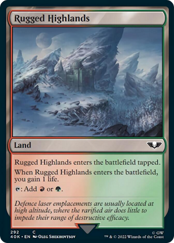 Rugged Highlands [Warhammer 40,000] - The Mythic Store | 24h Order Processing