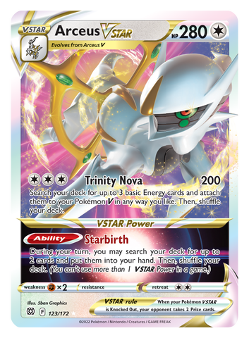 Arceus VSTAR (123/172) (Jumbo Card) [Sword & Shield: Brilliant Stars] - The Mythic Store | 24h Order Processing