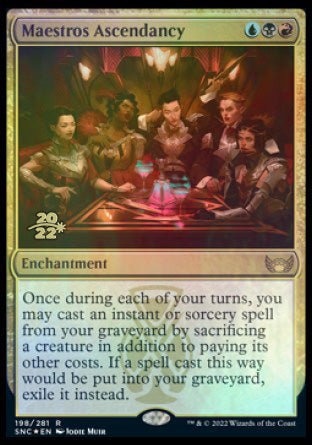 Maestros Ascendancy [Streets of New Capenna Prerelease Promos] - The Mythic Store | 24h Order Processing