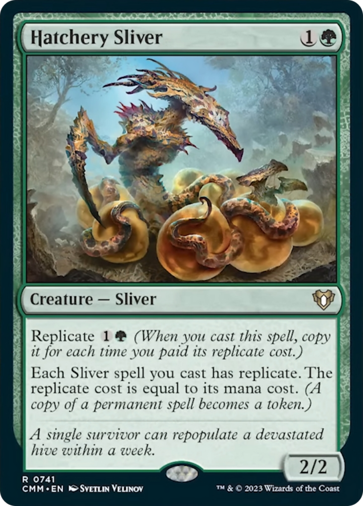 Hatchery Sliver [Commander Masters] - The Mythic Store | 24h Order Processing