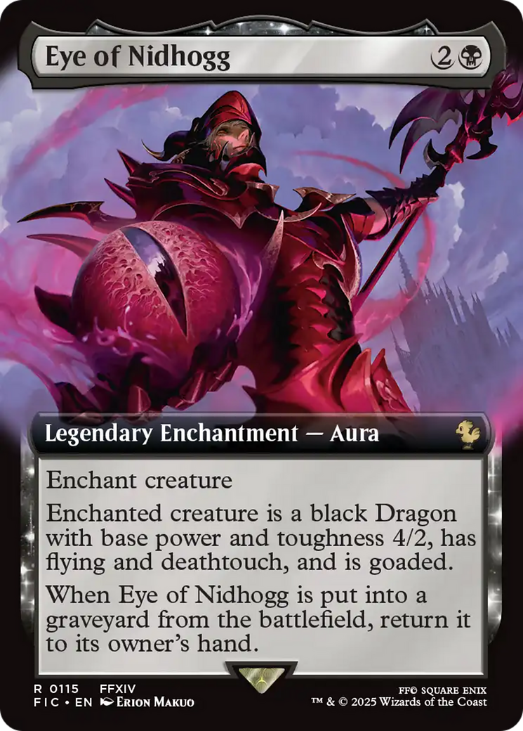 Eye of Nidhogg (Extended Art) [FINAL FANTASY Commander] - The Mythic Store | 24h Order Processing