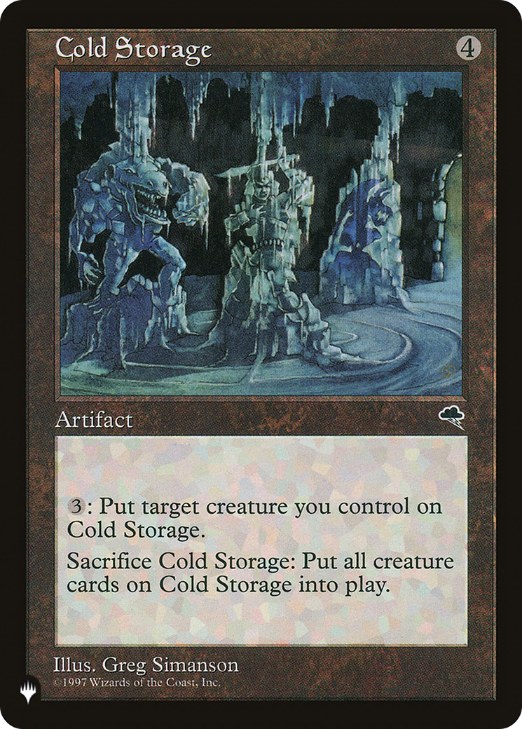 Cold Storage [The List] - The Mythic Store | 24h Order Processing