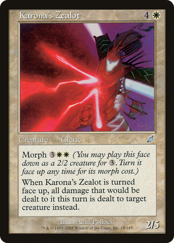 Karona's Zealot [Scourge] - The Mythic Store | 24h Order Processing